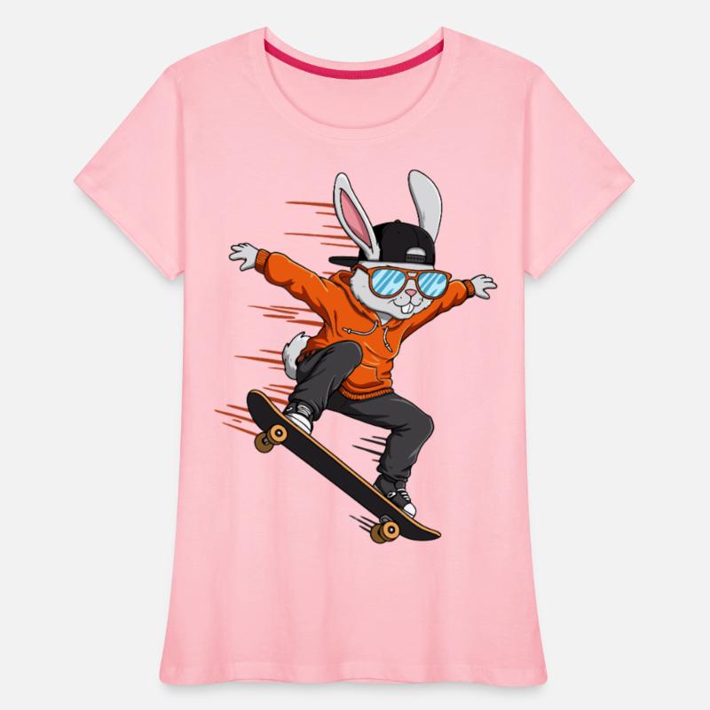 Skateboarding Easter Bunny