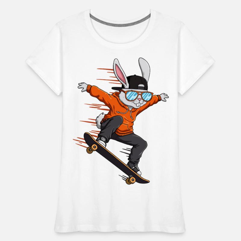 Skateboarding Easter Bunny