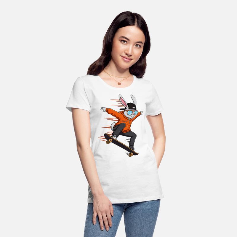 Skateboarding Easter Bunny