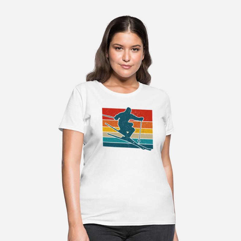 Ski Vintage Retro Frestyle Skiing Freeski Skier Gi