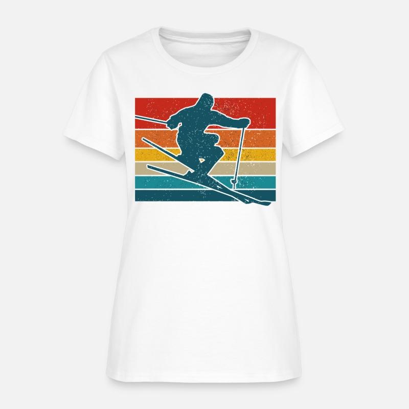 Ski Vintage Retro Frestyle Skiing Freeski Skier Gi