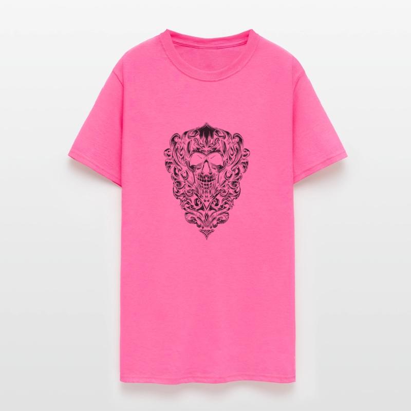 SKULL EYE OF HORUS METAL BALI GODS TATTOO BLACK