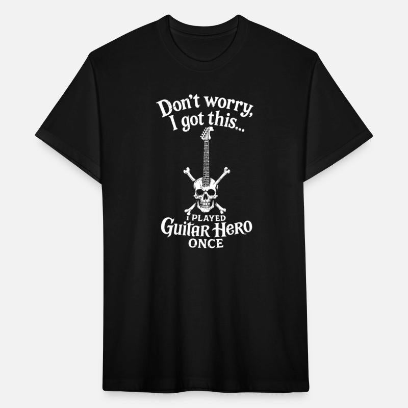 Skull Guitar Punk Humor