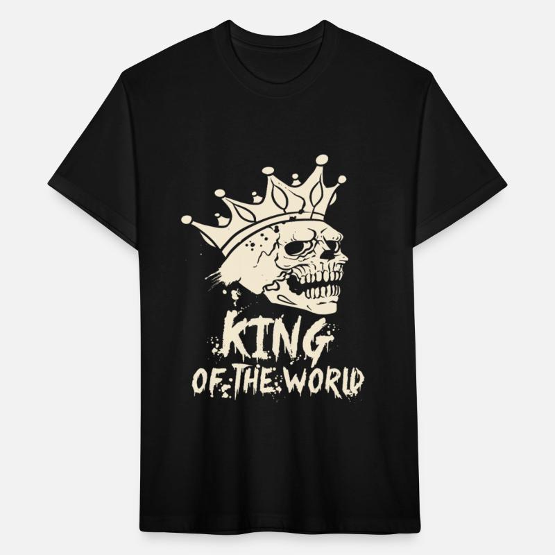 Skull with Cown King of the World