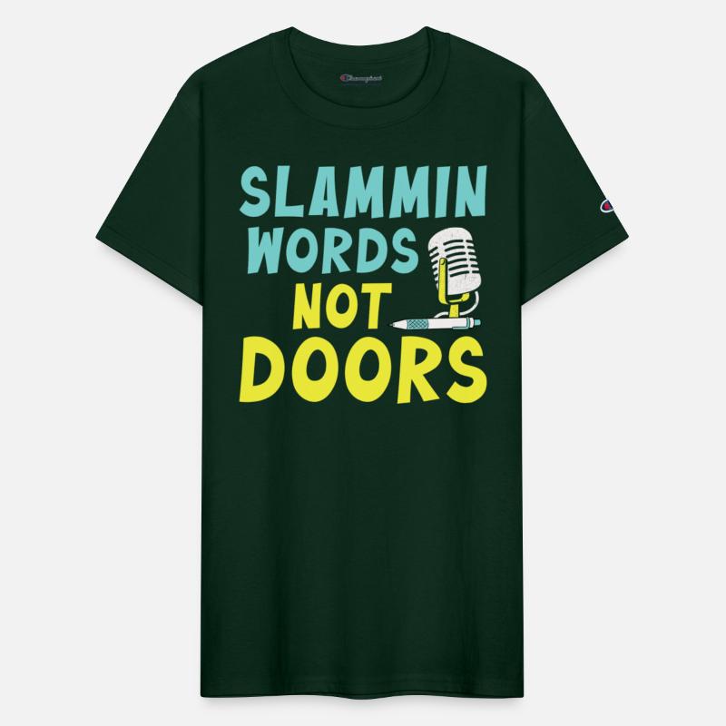 Slammin Words Not Doors Slam Poetry