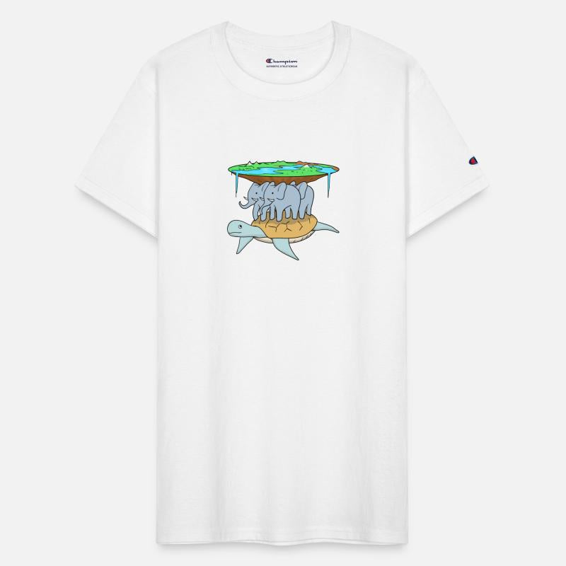 Slices World Flat Earth Flat Earth Tortoise