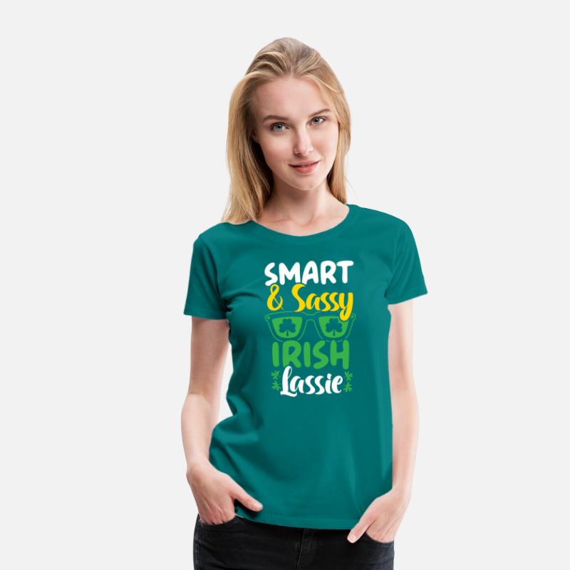 Smart And Sassy Irish Lassie St. Patricks Day