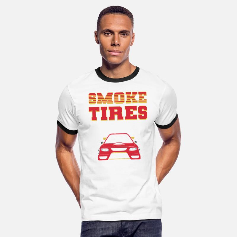 Smoke Tires Not Crack Car Racing Drifting
