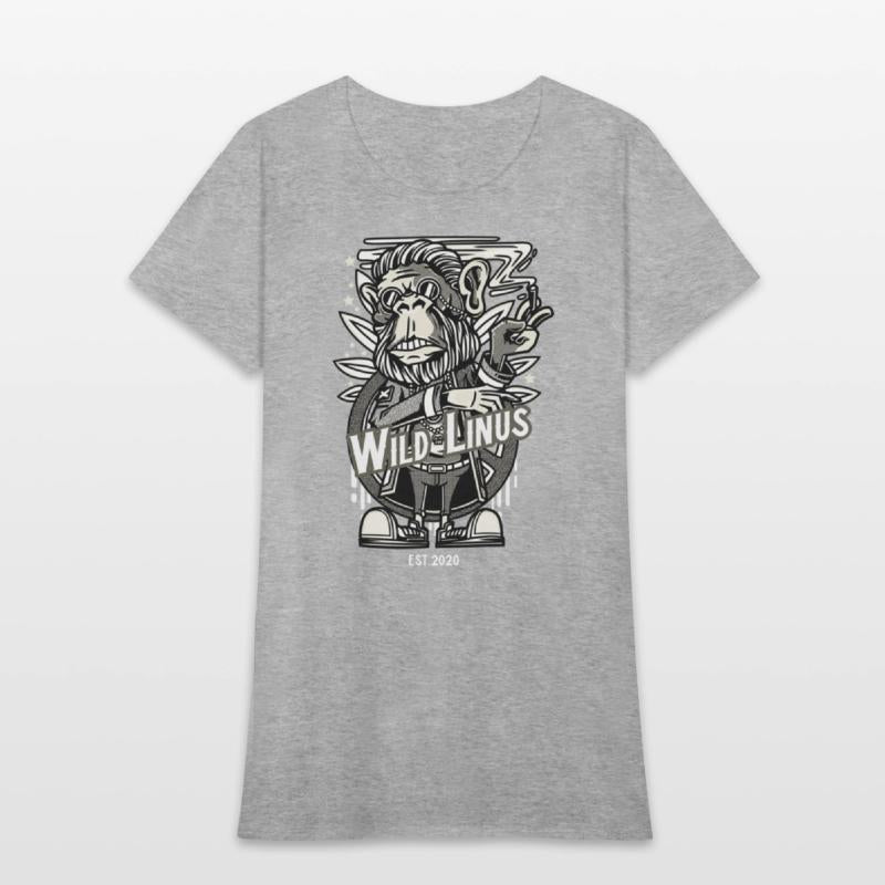 Smoking Monkey by Wild Linus Germany