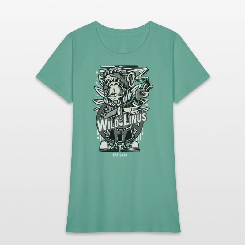 Smoking Monkey by Wild Linus Germany