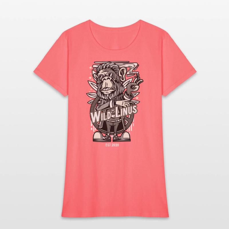 Smoking Monkey by Wild Linus Germany