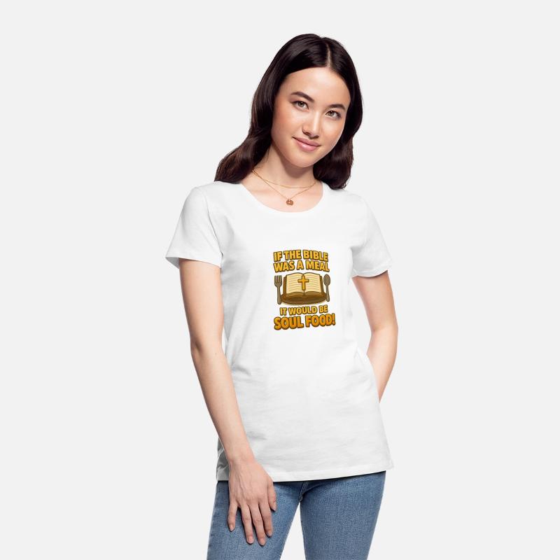 Soul Food Scripture Design – Bible Meal Jesus Tee