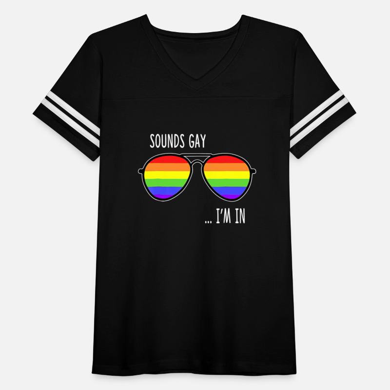 Sounds Gay Im In Funny LGBT Pride Gift Rainbow