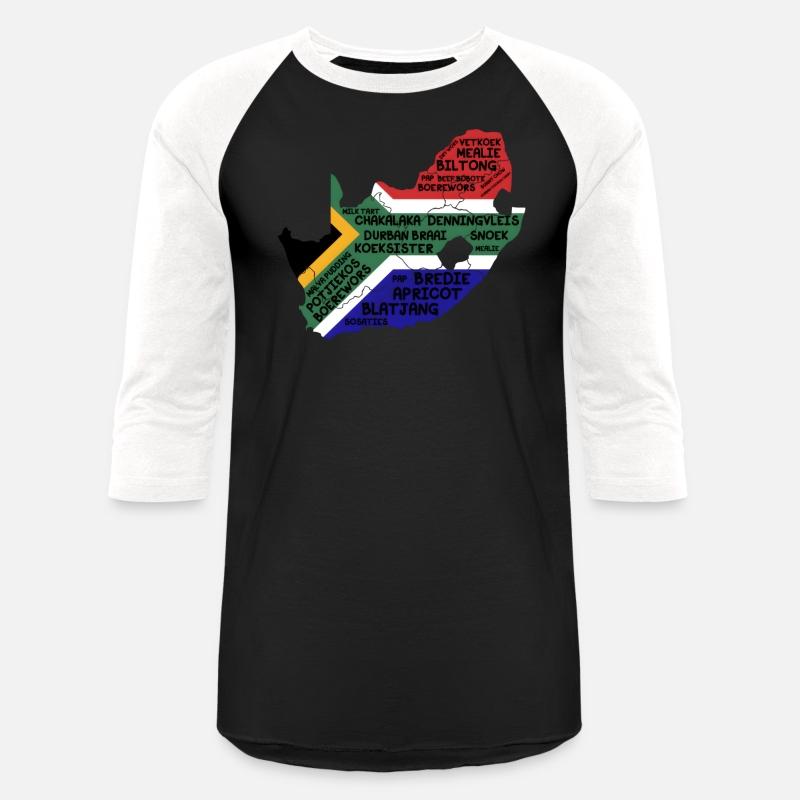 South Africa Flag Food Maps Africans