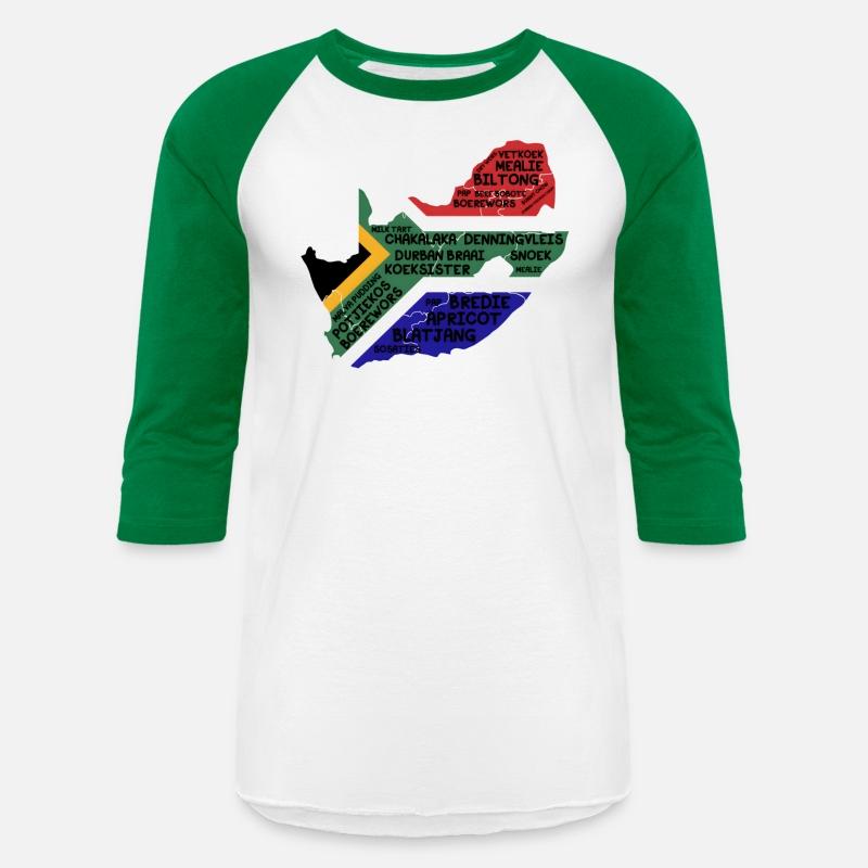 South Africa Flag Food Maps Africans