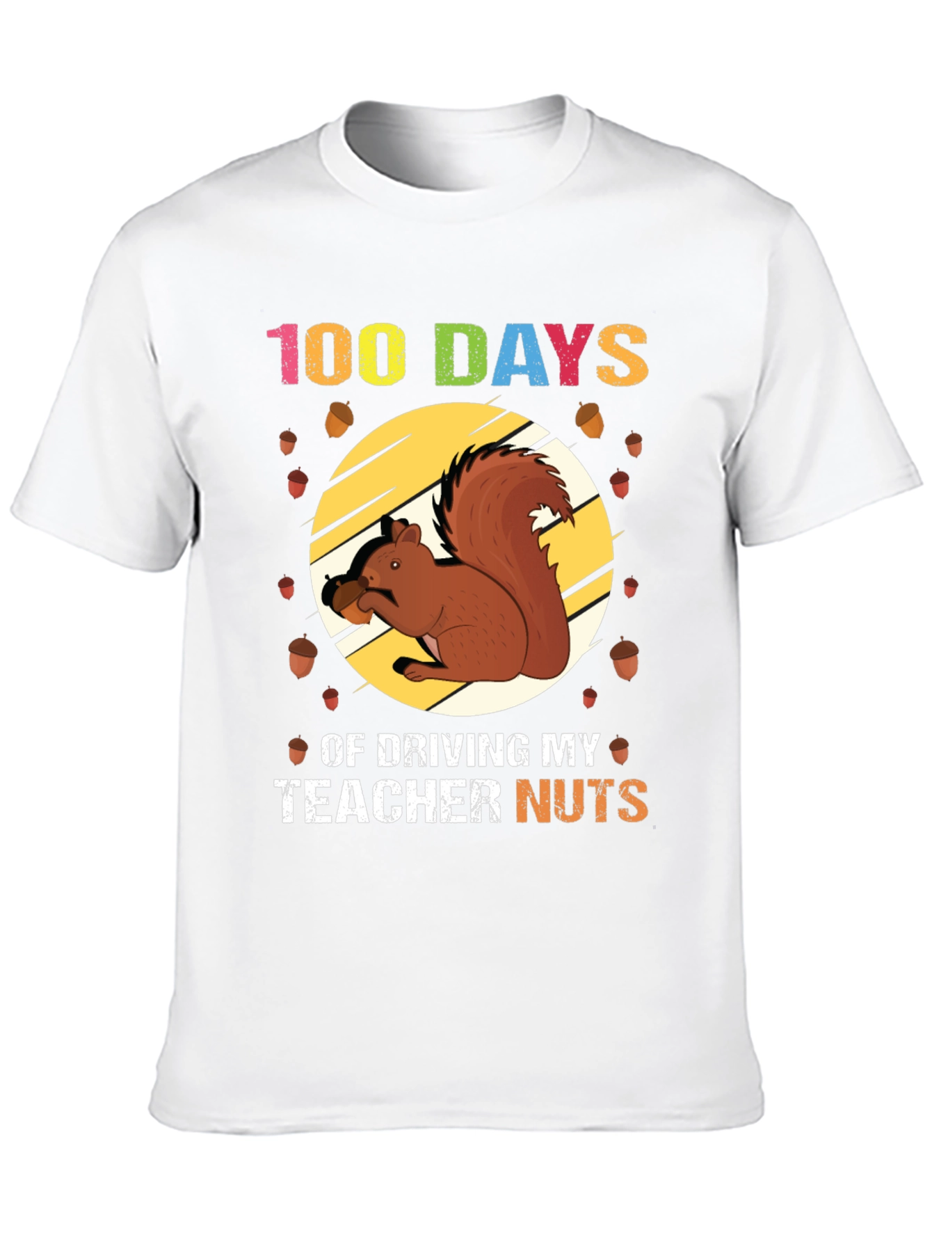 100 Days of School Squirrel T-Shirt