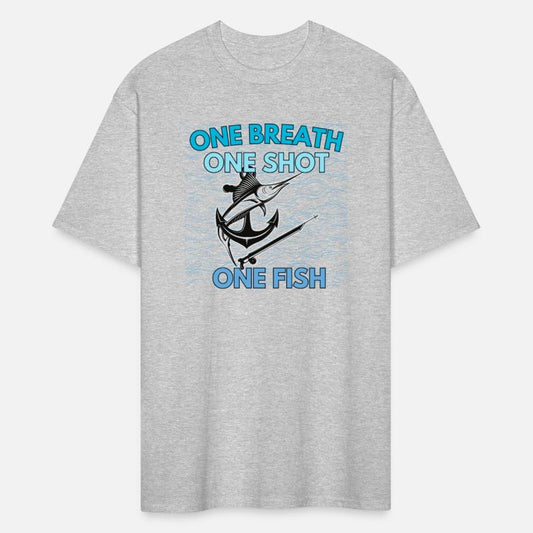 Spearfishing Shirt – One Breath One Shot One Fish
