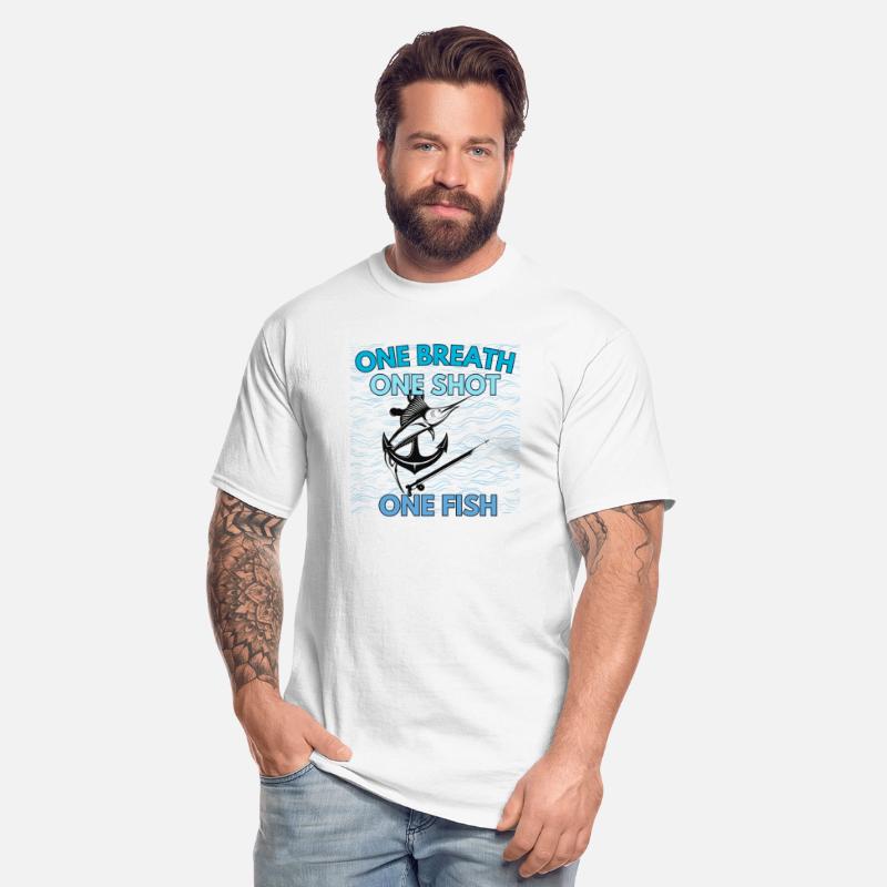 Spearfishing Shirt – One Breath One Shot One Fish