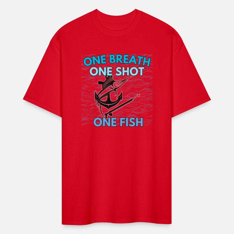 Spearfishing Shirt – One Breath One Shot One Fish