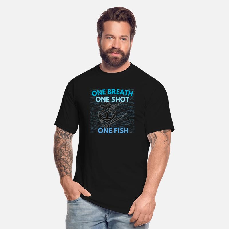 Spearfishing Shirt – One Breath One Shot One Fish