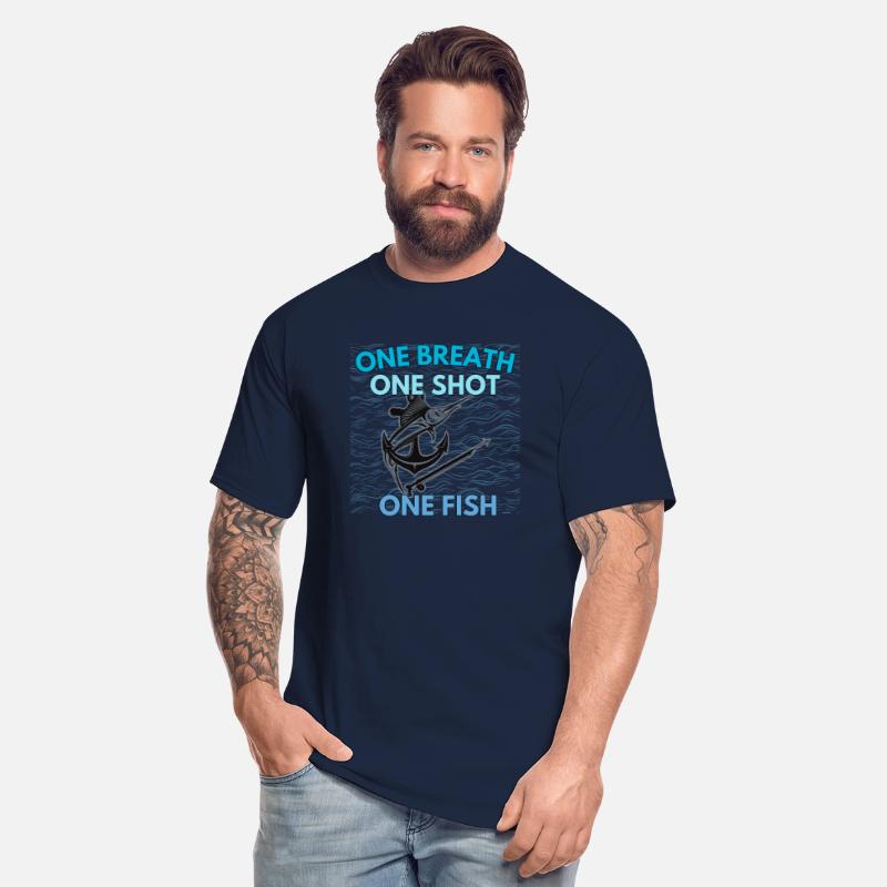 Spearfishing Shirt – One Breath One Shot One Fish