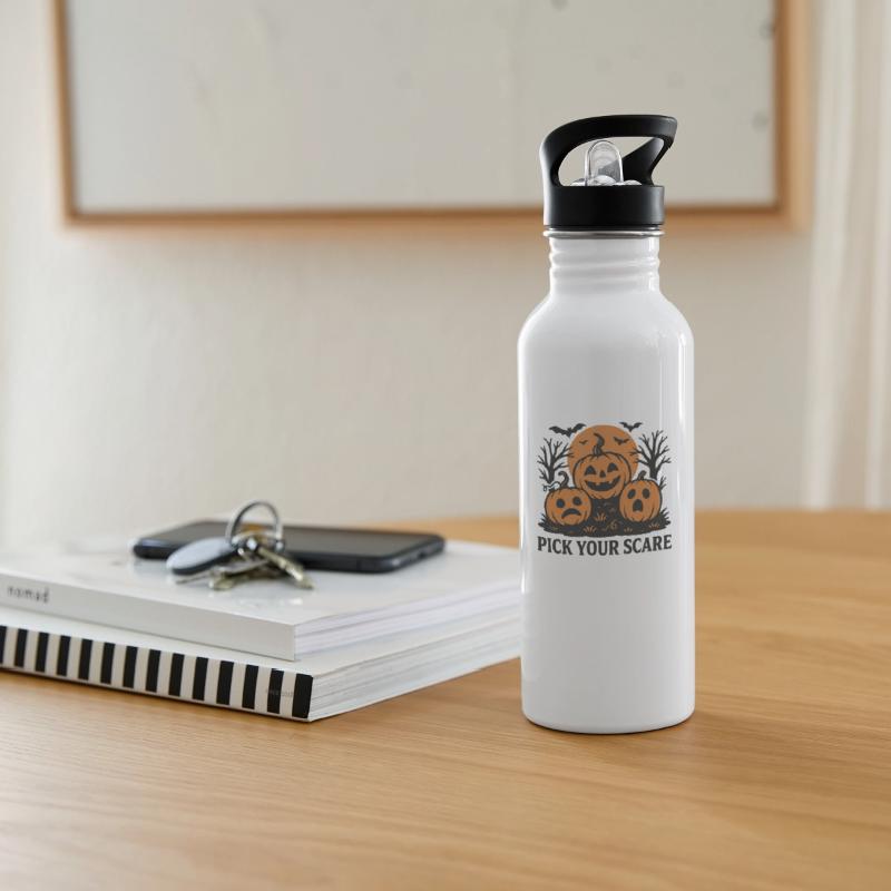 Spooky Halloween Pumpkin Scene