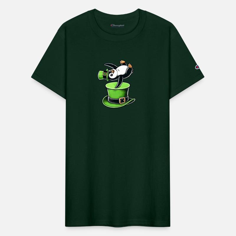 St. Patrick's Day Penguin Dance Clover Fun