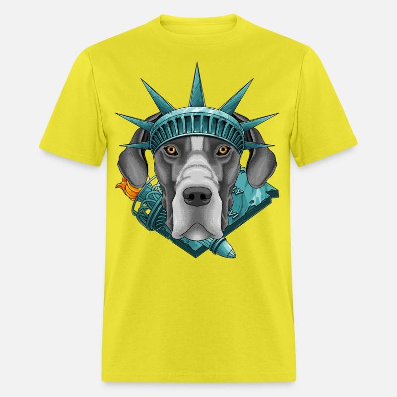 Statue Of Liberty Great Dane 4th Of July Dog USA A