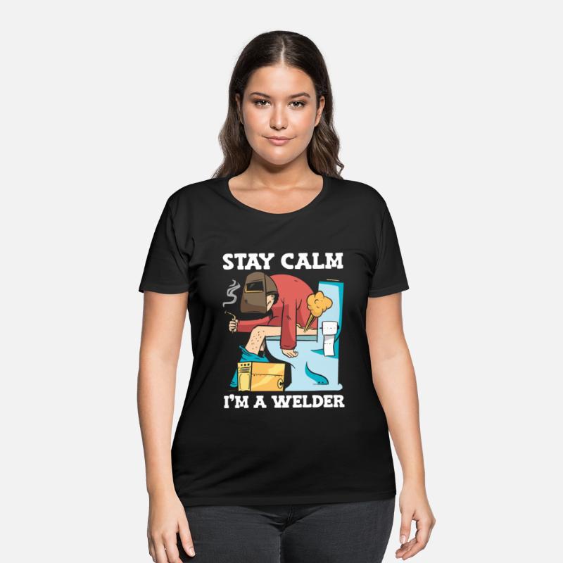 Stay Calm I'm a Welder Welding Worker Construction