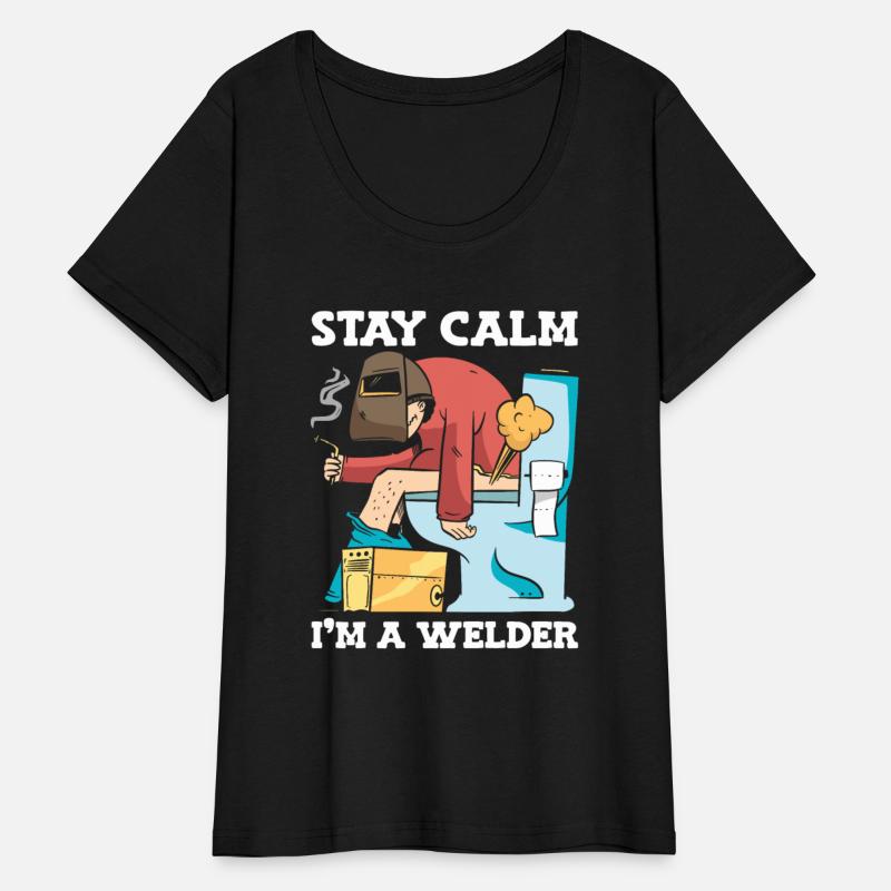 Stay Calm I'm a Welder Welding Worker Construction