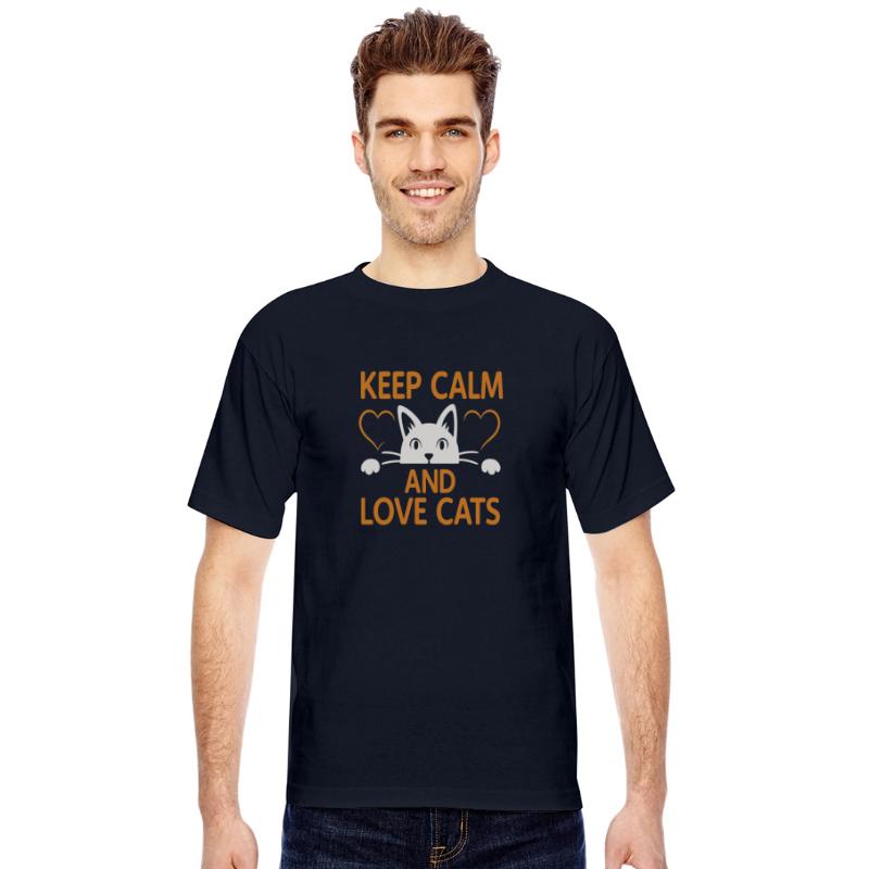 Stay Calm, Love Cats – Peaceful and Cute Design f