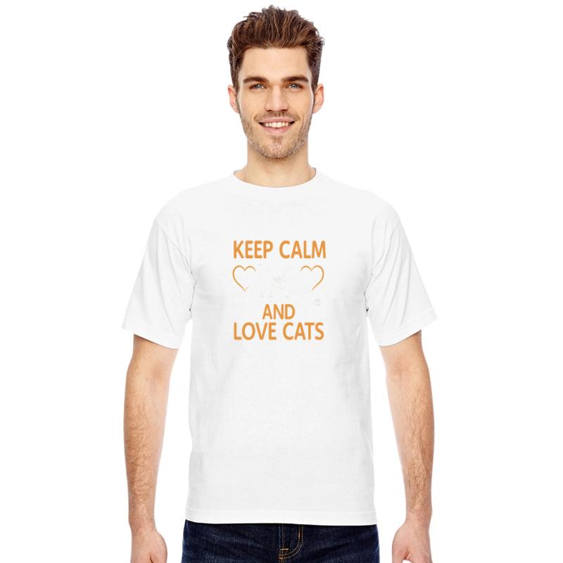 Stay Calm, Love Cats – Peaceful and Cute Design f