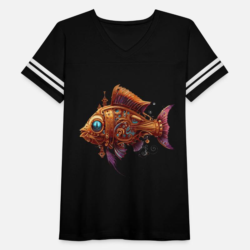 Steampunk Mechanical Fish Vintage Ornamental Machi
