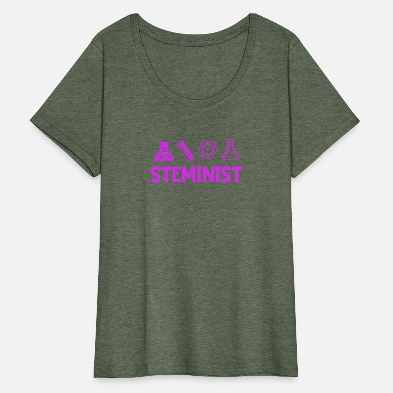 Steminist Female Scientist Shirt Girl Power Math