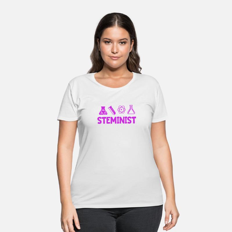 Steminist Female Scientist Shirt Girl Power Math