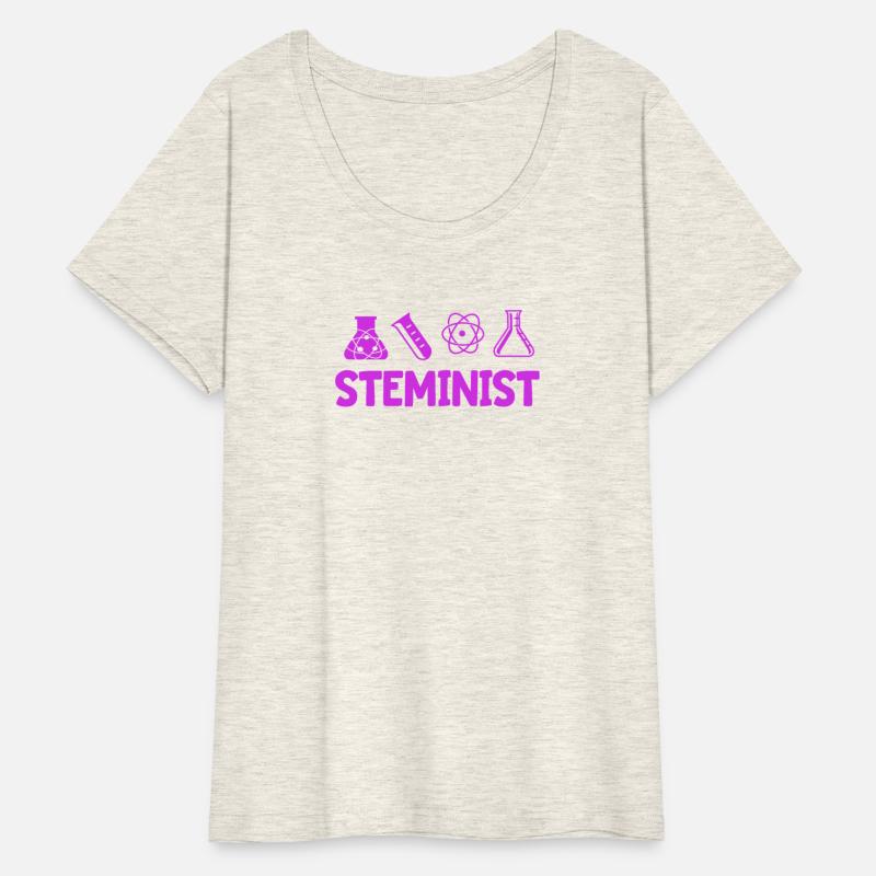 Steminist Female Scientist Shirt Girl Power Math