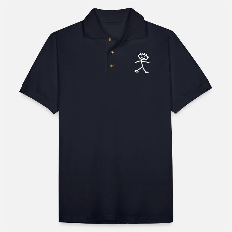 Stick figures (white)