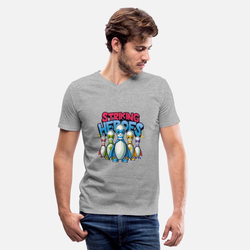Striking Heroes Bowling Design
