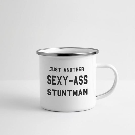 stuntman clumsy irony plaster accident funny gift