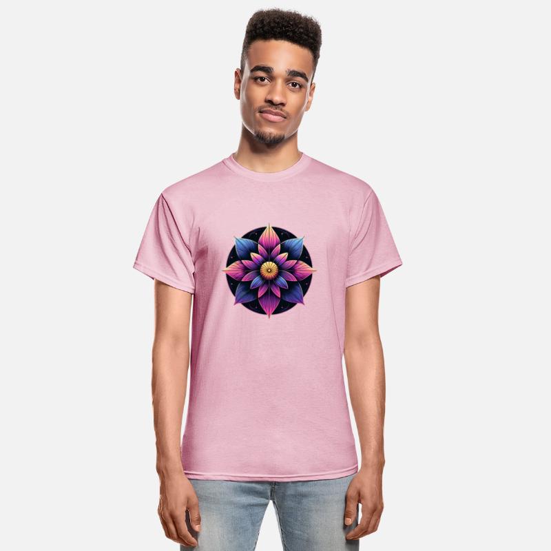 Stylized Multicolored Flower