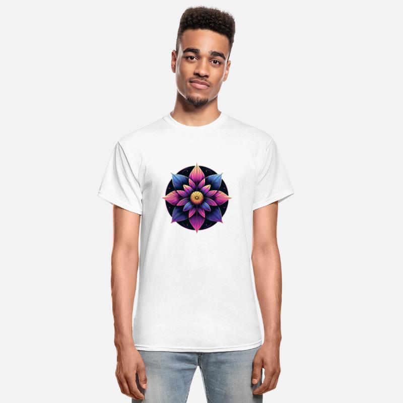 Stylized Multicolored Flower