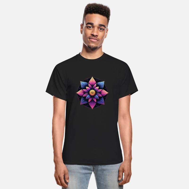 Stylized Multicolored Flower