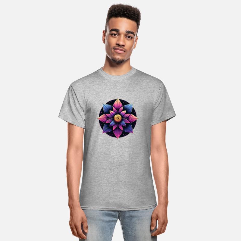 Stylized Multicolored Flower