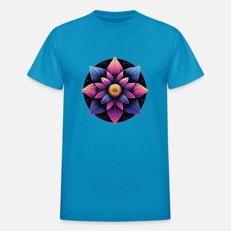 Stylized Multicolored Flower