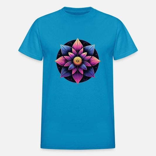 Stylized Multicolored Flower