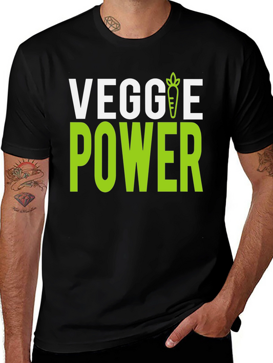 Veggie Power T-Shirt - Vegan Vegetarian Tee