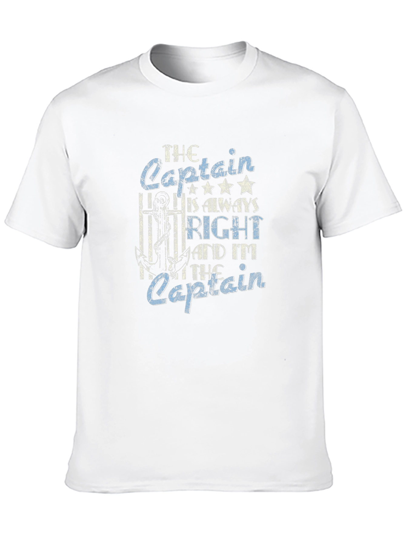 The Captain is Always Right Graphic T-Shirt