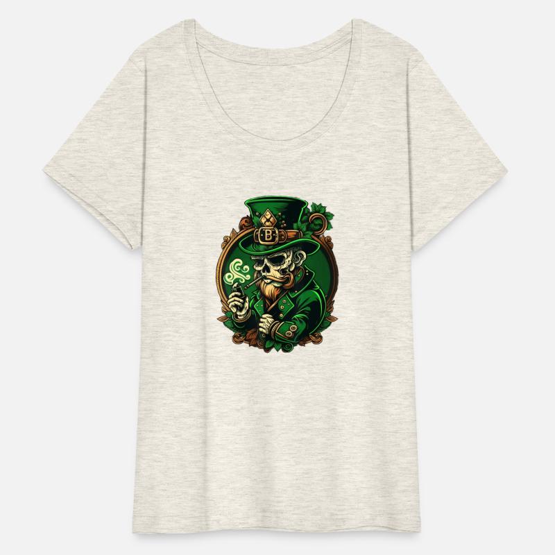 Sugar Skull St Patricks Day Irish Skull Leprechau