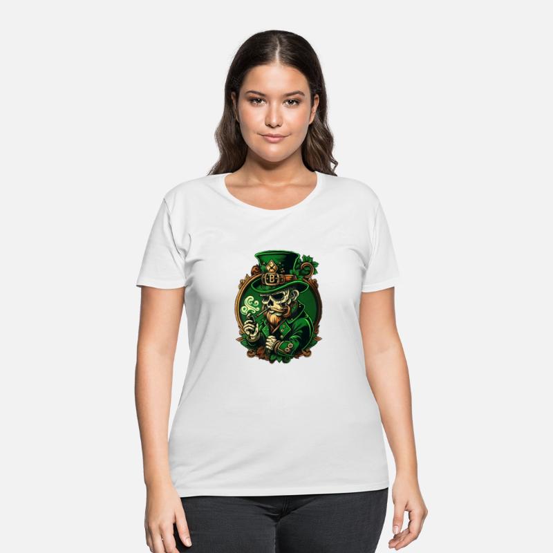 Sugar Skull St Patricks Day Irish Skull Leprechau