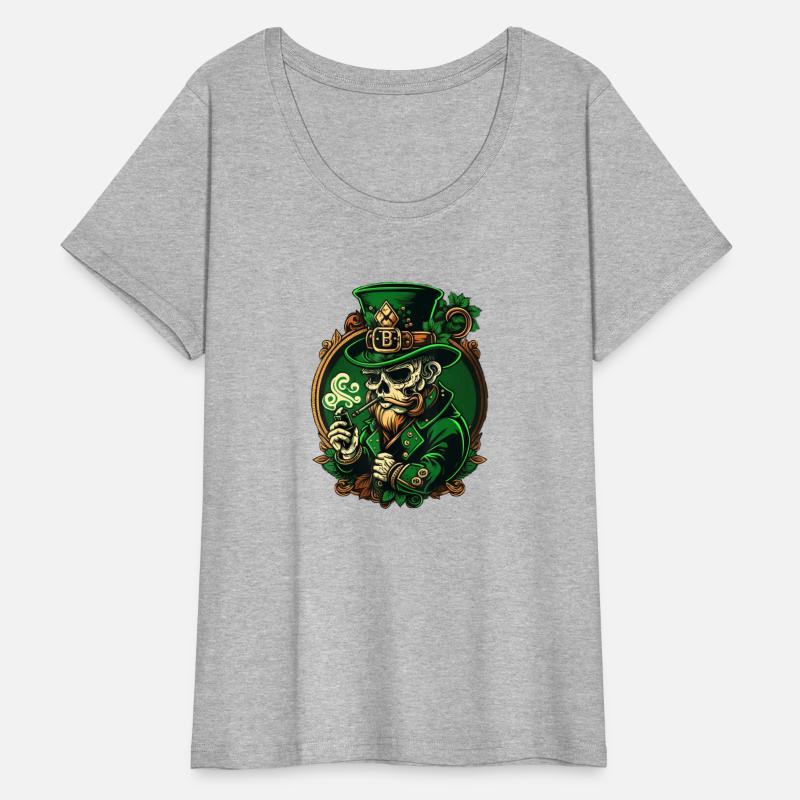 Sugar Skull St Patricks Day Irish Skull Leprechau